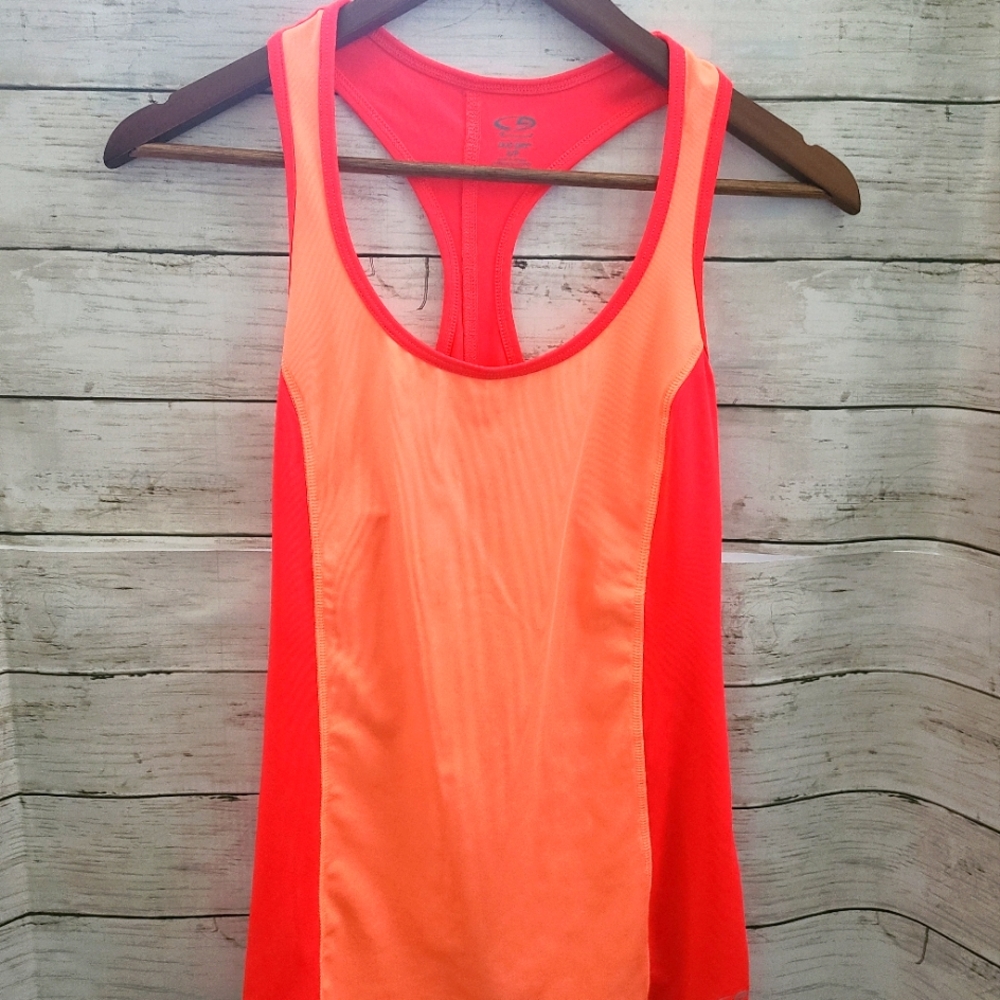 Champion pink razorback tanktop